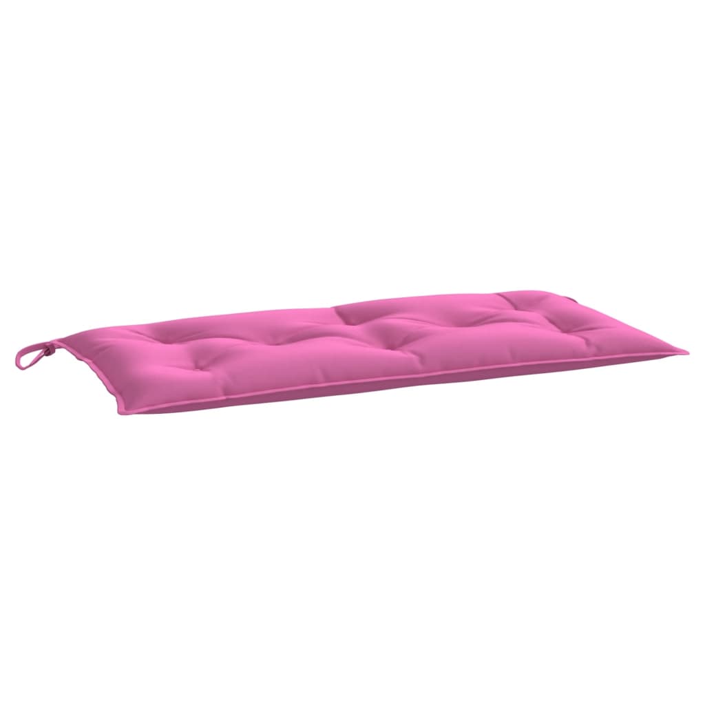 vidaXL Gartenbank-Auflagen 2 Stk. Rosa 100x50x7 cm Stoff