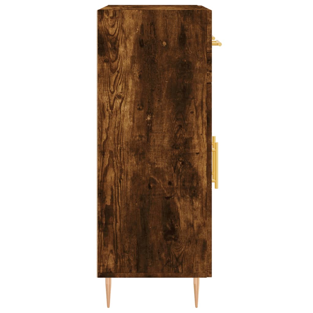 vidaXL Sideboard Räuchereiche 69,5x34x90 cm Holzwerkstoff