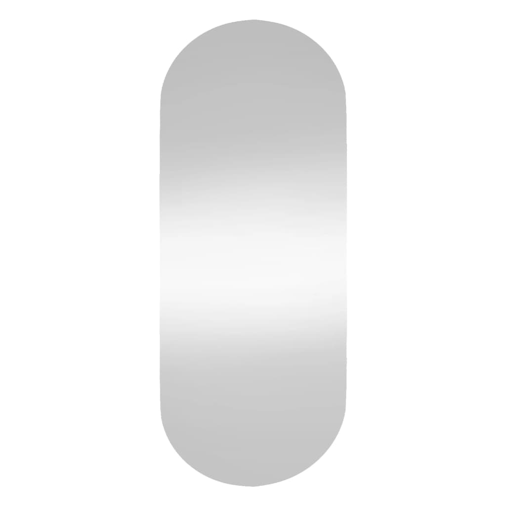 vidaXL Wandspiegel 25x60 cm Glas Oval
