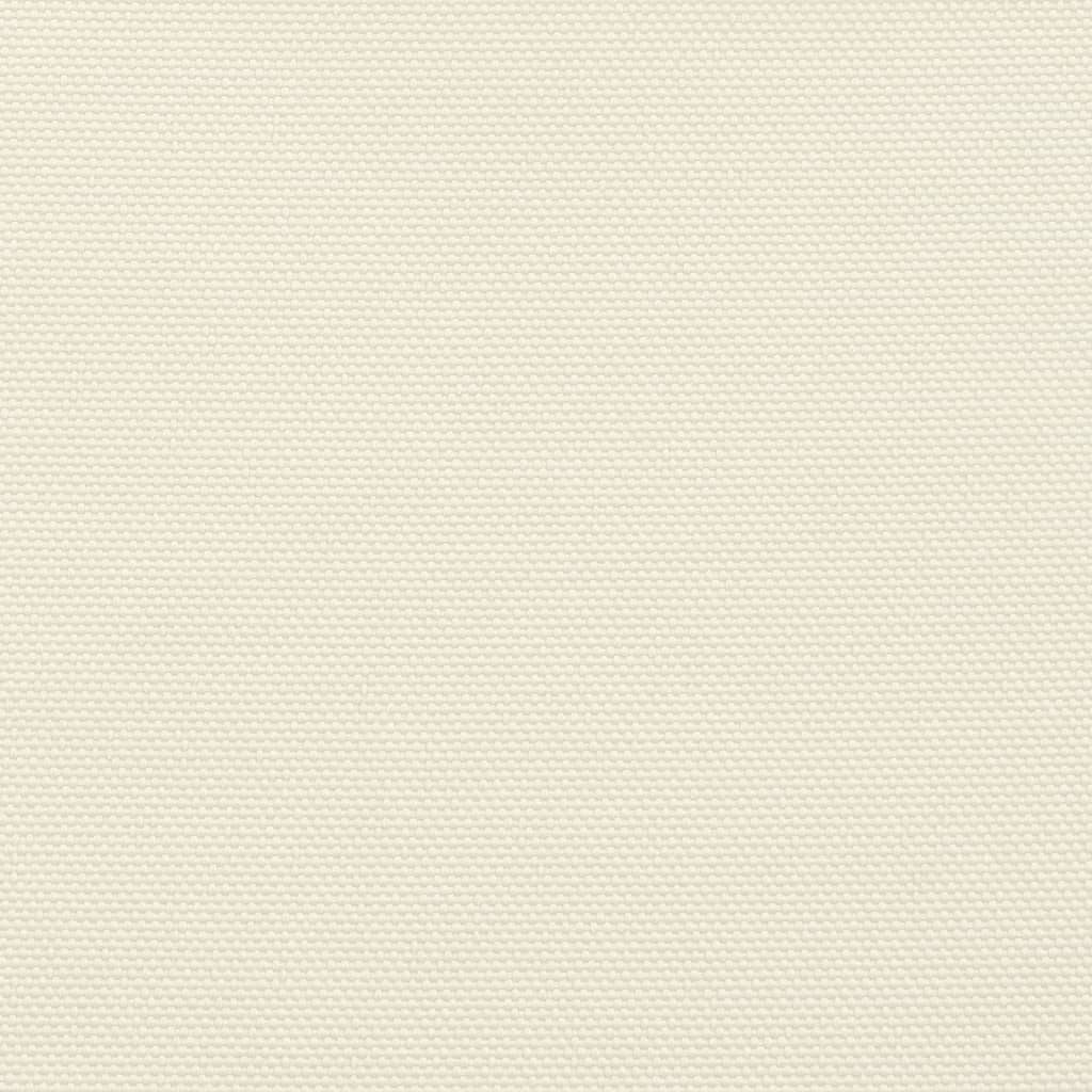 vidaXL Sonnensegel Creme 2x2x2 m 100% Polyester Oxford