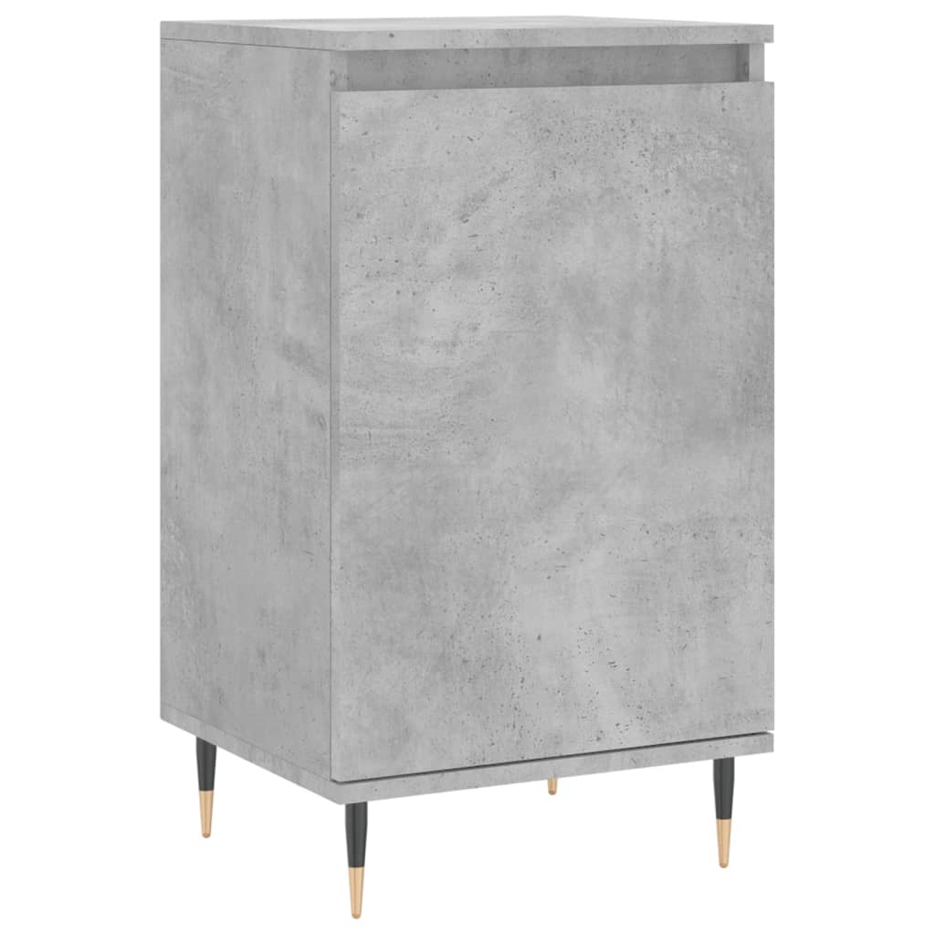 vidaXL Sideboards 2 Stk. Betongrau 40x35x70 cm Holzwerkstoff