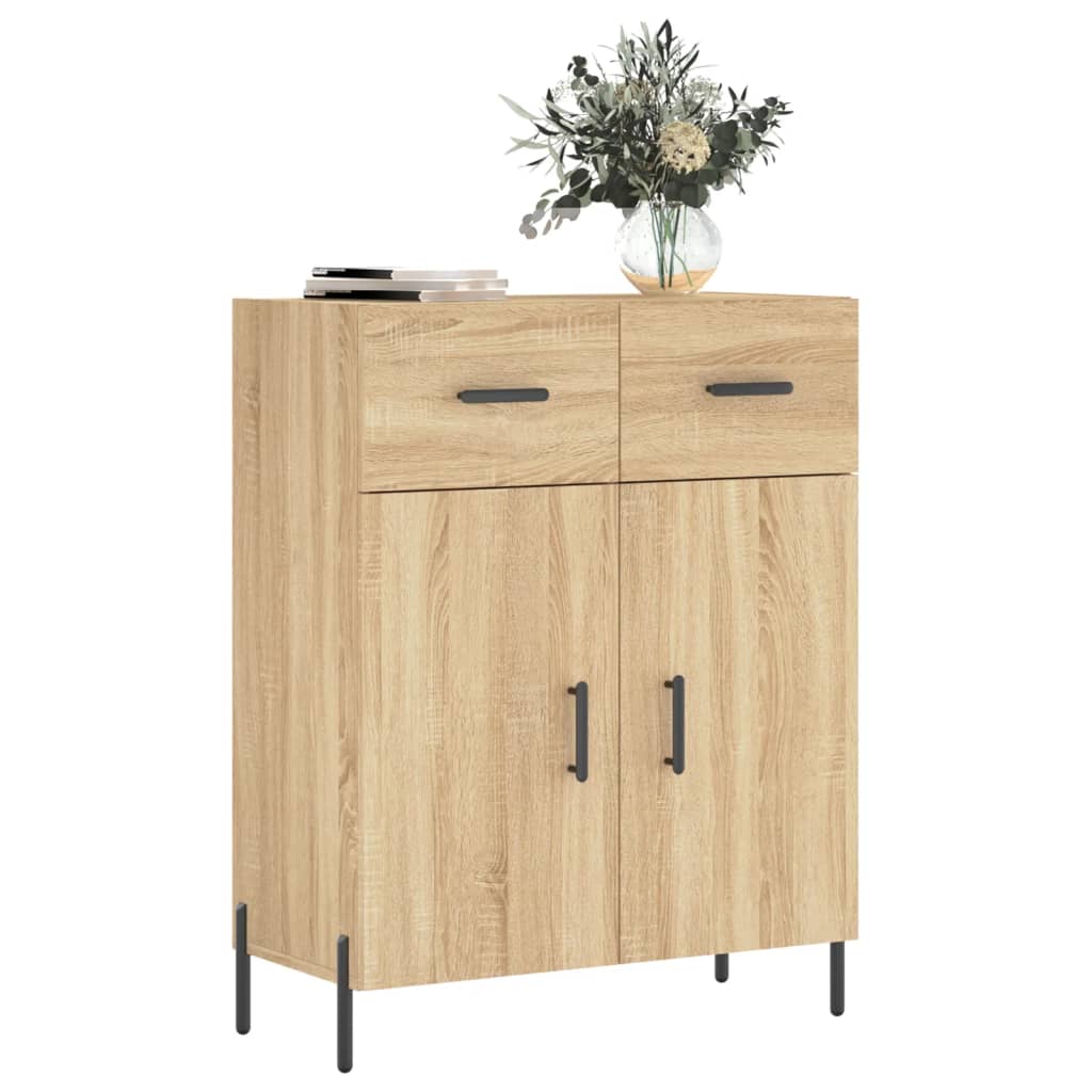 vidaXL Sideboard Sonoma-Eiche 69,5x34x90 cm Holzwerkstoff