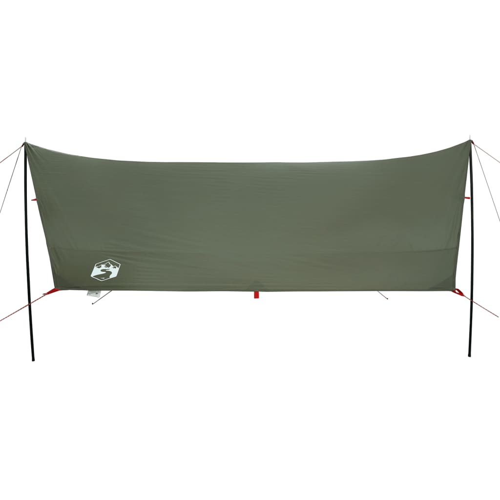 vidaXL Tarp Olivgrün 438x376x212 cm Wasserdicht