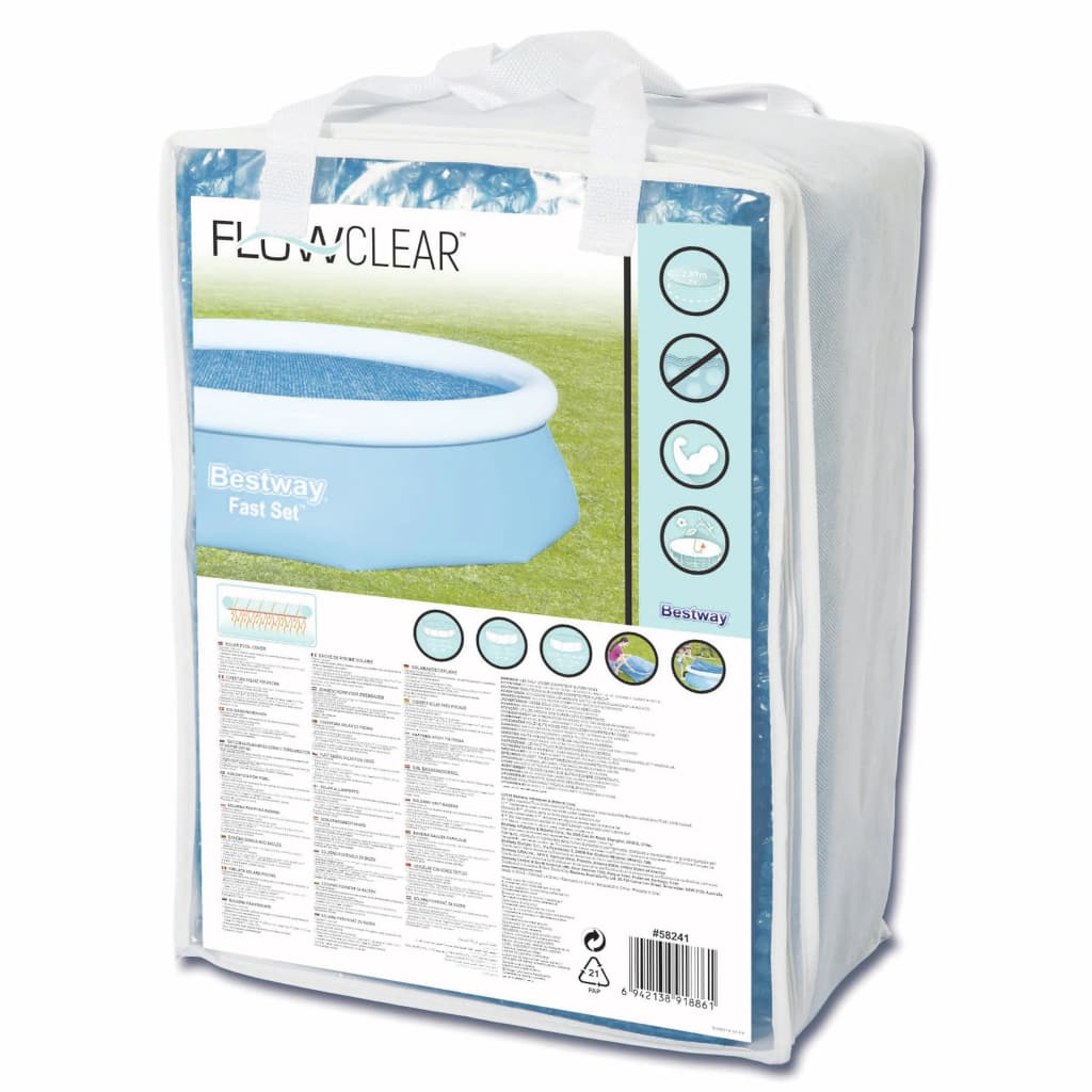 Bestway Solar-Poolabdeckung Flowclear 305 cm