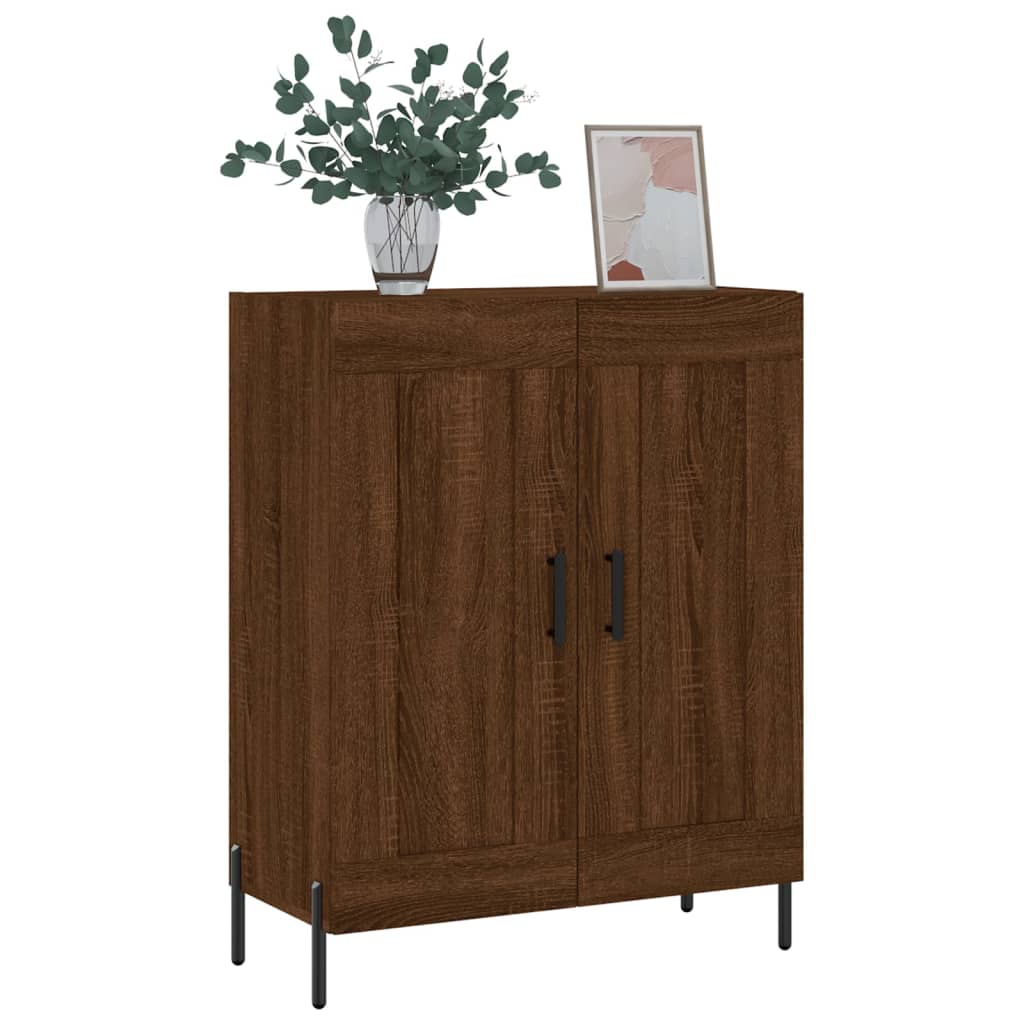 vidaXL Sideboard Braun Eichen-Optik 69,5x34x90 cm Holzwerkstoff