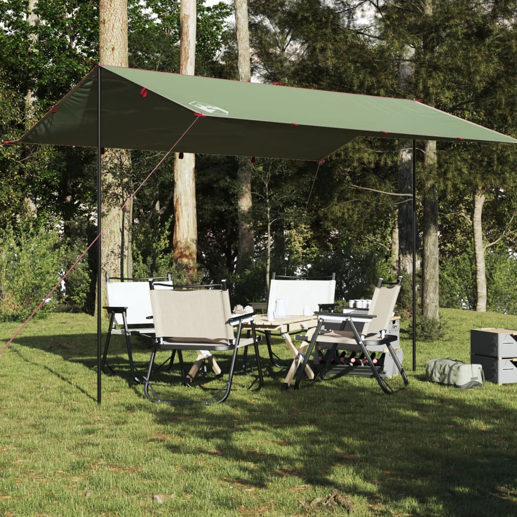 vidaXL Tarp Grün 400x294 cm Wasserdicht