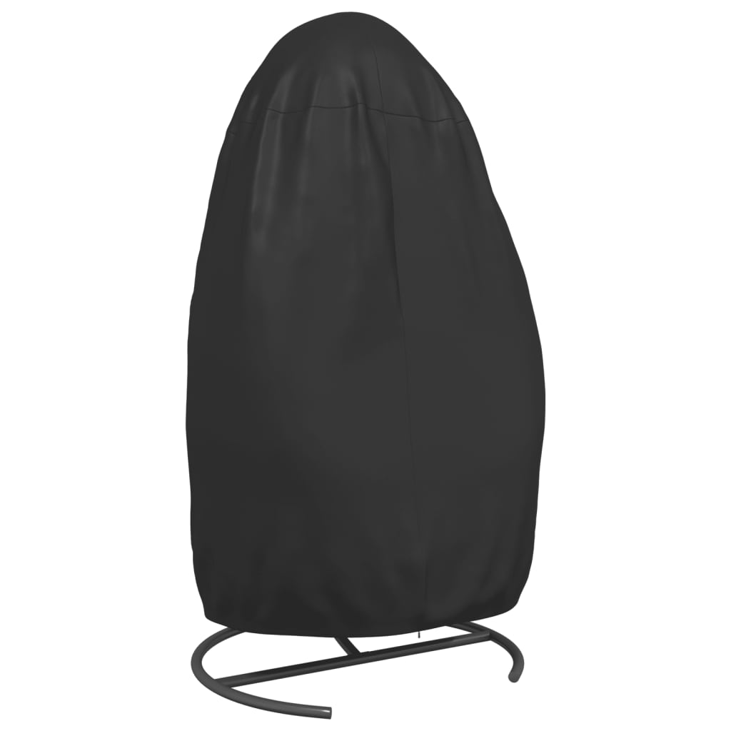 vidaXL Abdeckung für Hängesessel Schwarz Ø 190x108 cm 420D Oxford