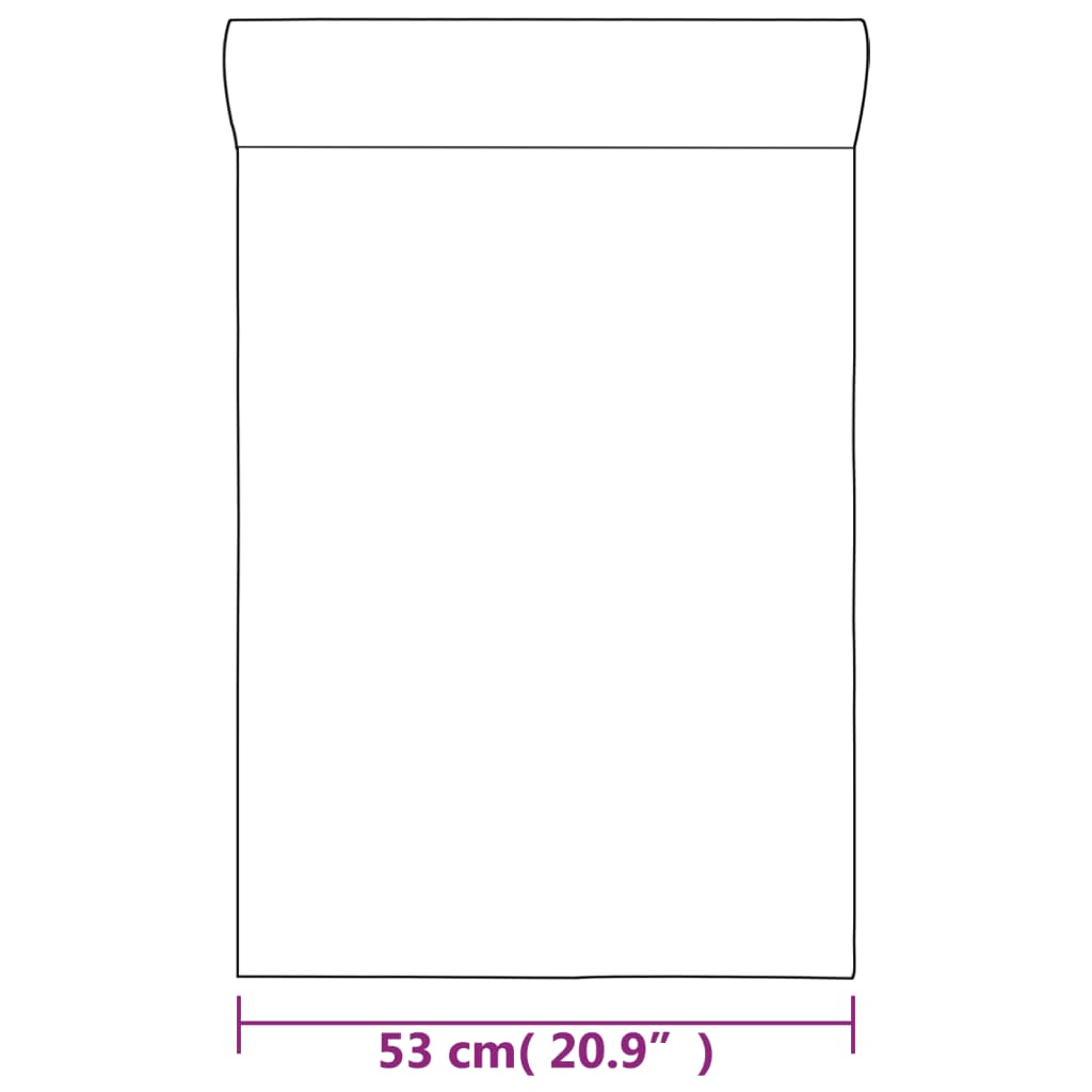 vidaXL Vliestapete 3D Steinoptik Creme 10x0,53 m