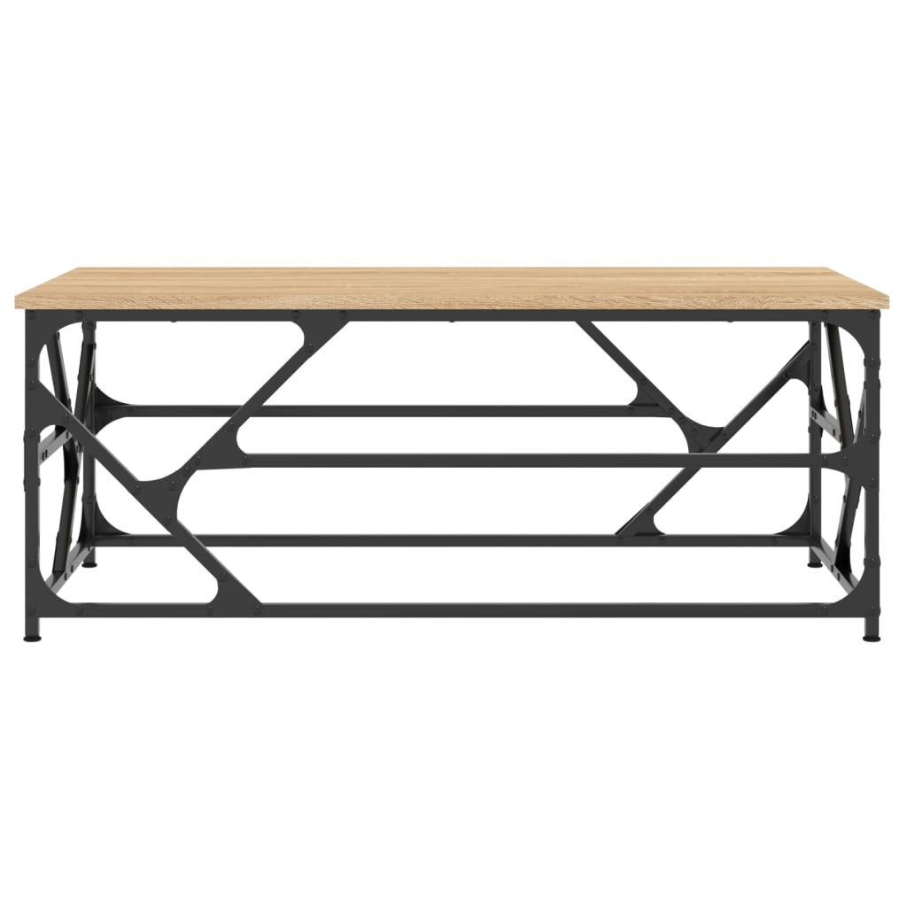 vidaXL Couchtisch Sonoma-Eiche 100x50x40 cm Holzwerkstoff