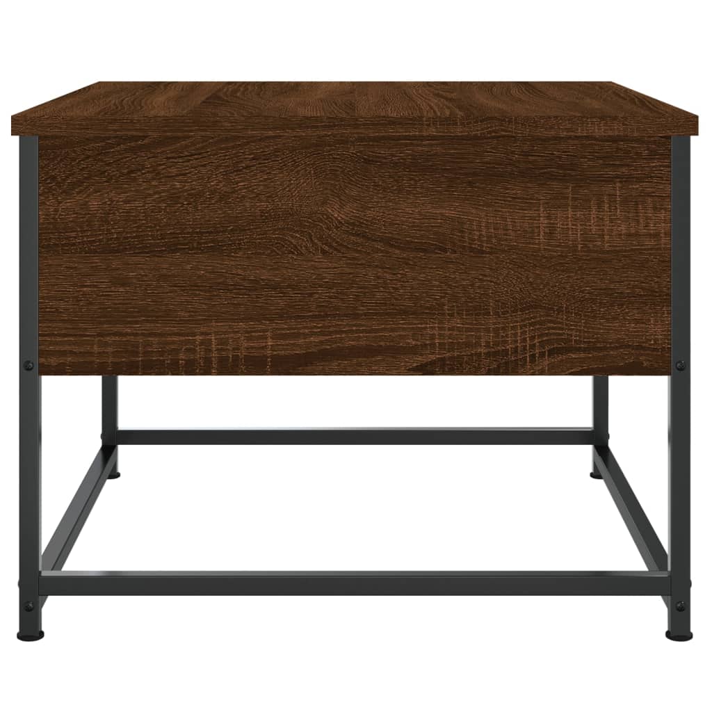 vidaXL Couchtisch Braun Eichen-Optik 51x51x40 cm Holzwerkstoff