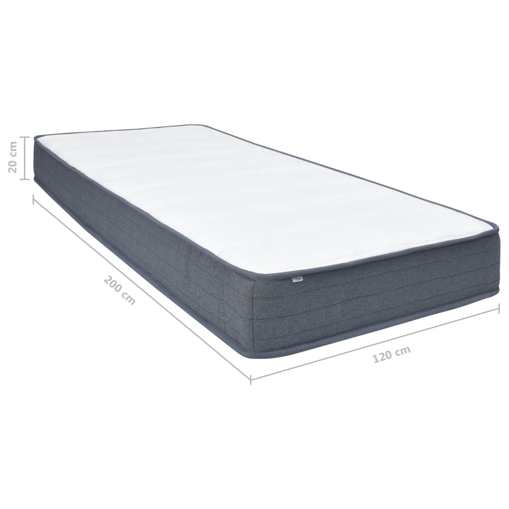 vidaXL Boxspringbett-Matratze 200 x 120 x 20 cm