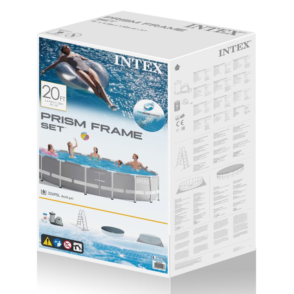 Intex Pool-Set Prism Frame 610x132 cm 26756GN