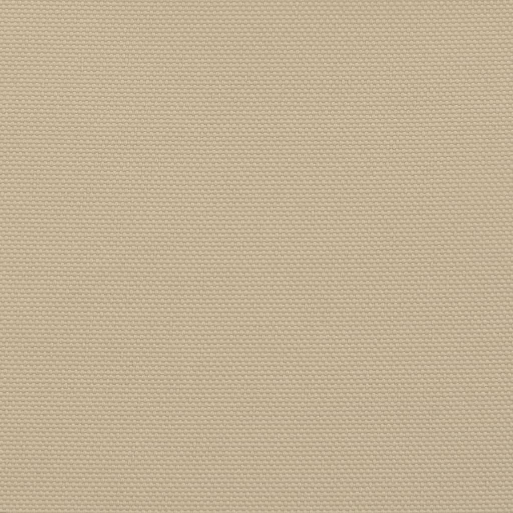 vidaXL Sonnensegel Oxford-Gewebe Dreieckig 4x5x5 m Beige