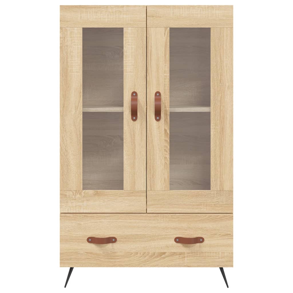 vidaXL Highboard Sonoma-Eiche 69,5x31x115 cm Holzwerkstoff