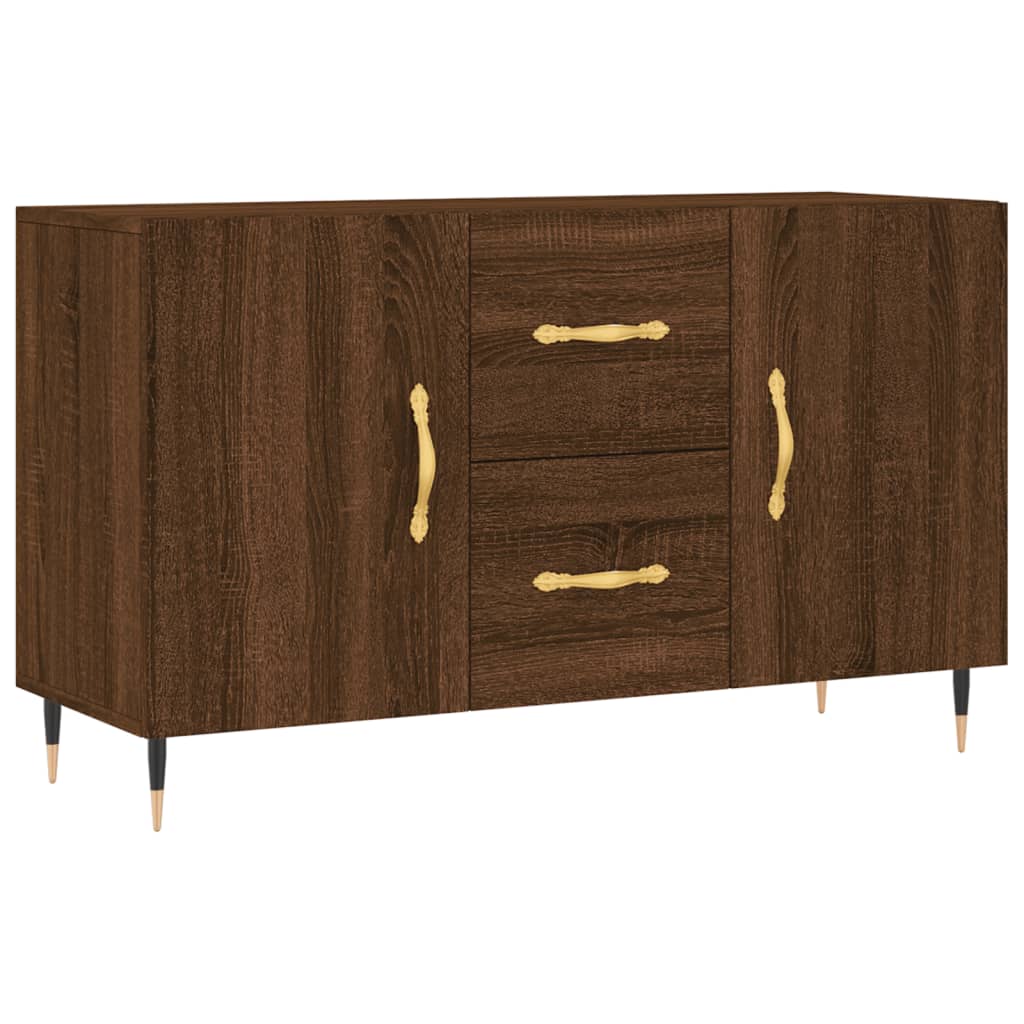 vidaXL Sideboard Braun Eichen-Optik 100x36x60 cm Holzwerkstoff