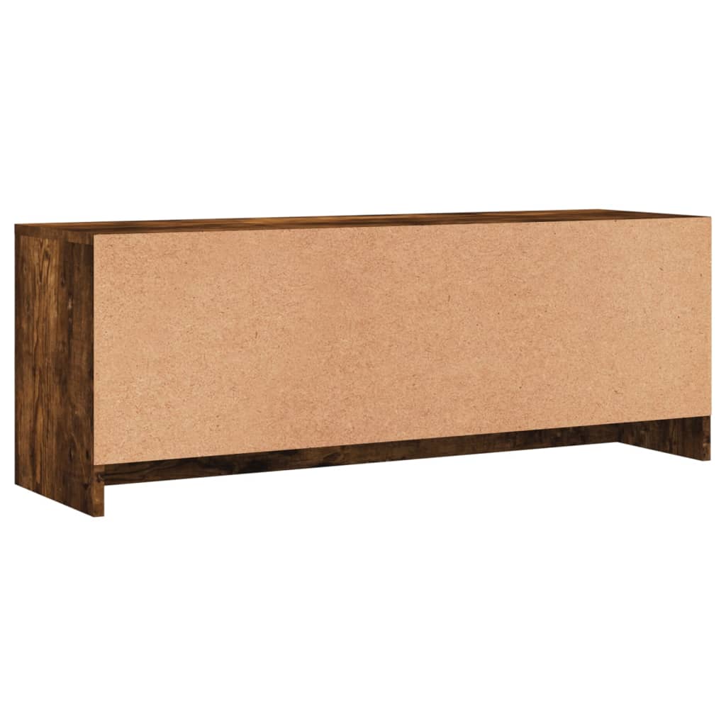 vidaXL TV-Schrank Räuchereiche 102x30x37,5 cm Holzwerkstoff