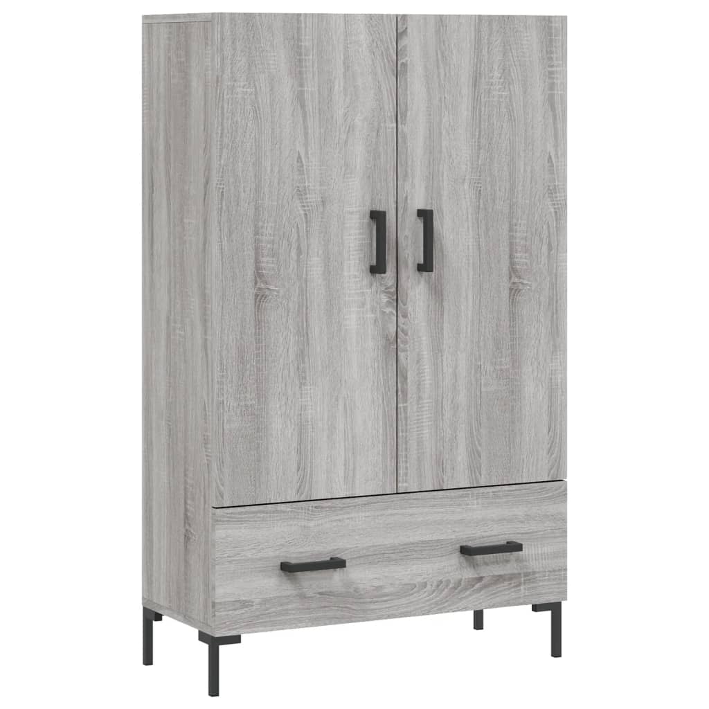 vidaXL Highboard Grau Sonoma 69,5x31x115 cm Holzwerkstoff