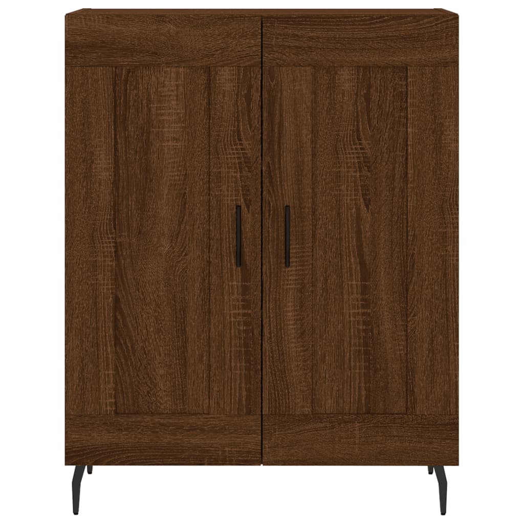 vidaXL Sideboard Braun Eichen-Optik 69,5x34x90 cm Holzwerkstoff