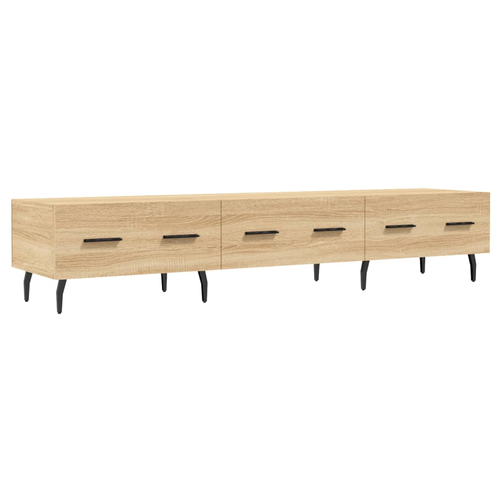 vidaXL TV-Schrank Sonoma-Eiche 150x36x30 cm Holzwerkstoff