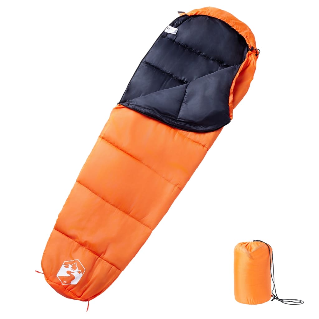 vidaXL Mumienschlafsack für Erwachsene Camping 3 Jahreszeiten