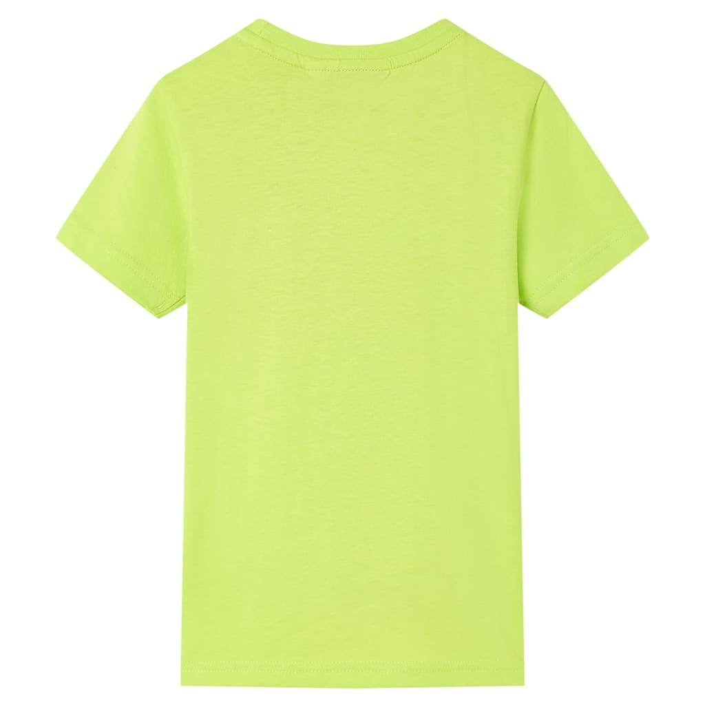 Kinder-T-Shirt Limette 140