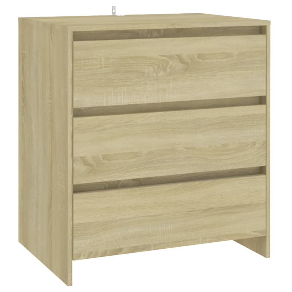 vidaXL Sideboard Sonoma-Eiche 70x41x75 cm Holzwerkstoff