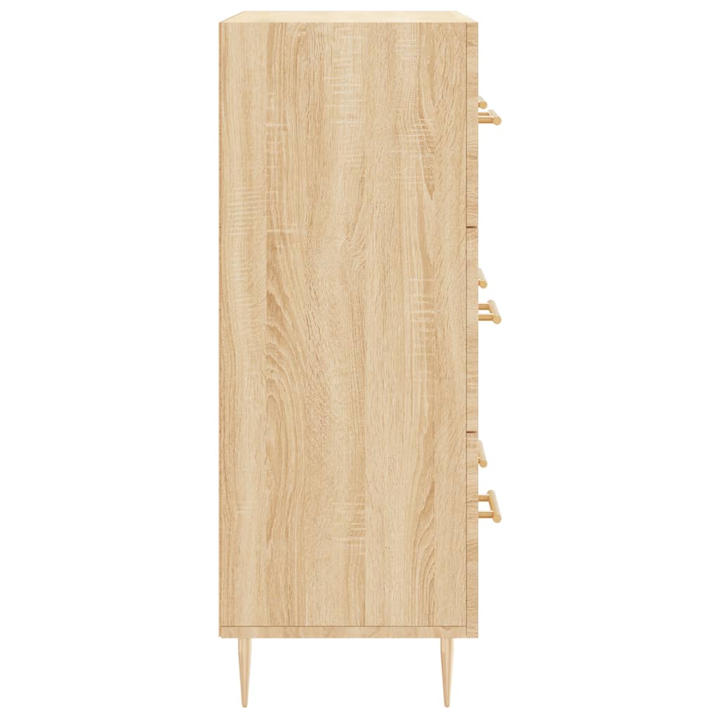 vidaXL Sideboard Sonoma-Eiche 69,5x34x90 cm Holzwerkstoff