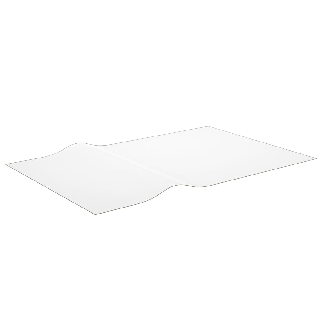 vidaXL Tischfolie Transparent 100x60 cm 2 mm PVC