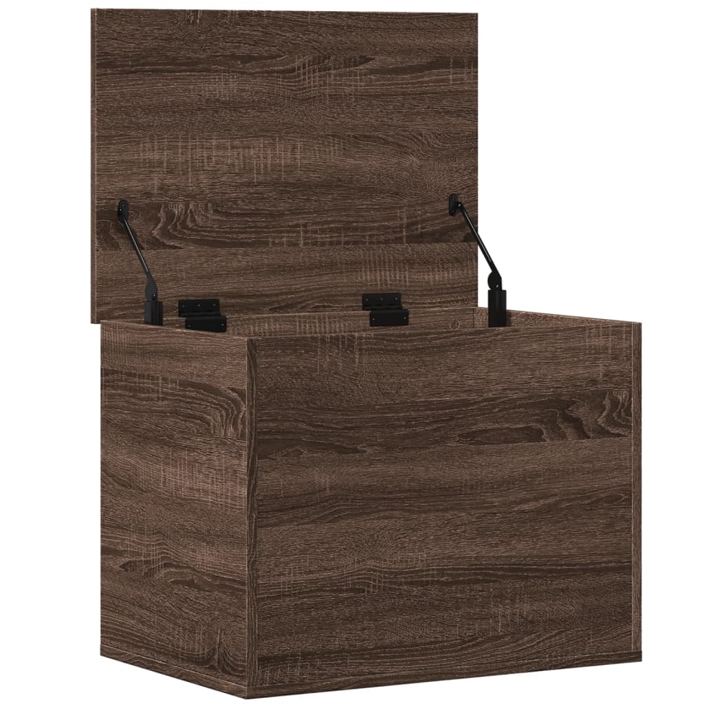 vidaXL Truhe Braun Eichen-Optik 60x42x46 cm Holzwerkstoff