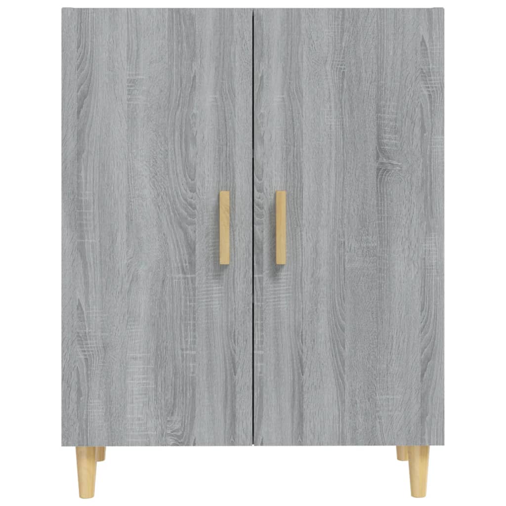 vidaXL Sideboard Grau Sonoma 70x34x90 cm Holzwerkstoff