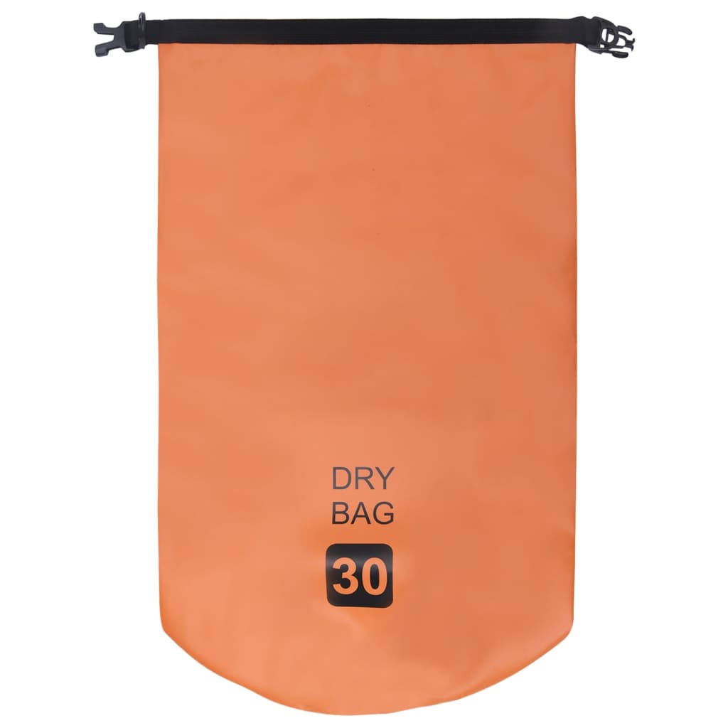 vidaXL Trockensack Orange 30 L PVC