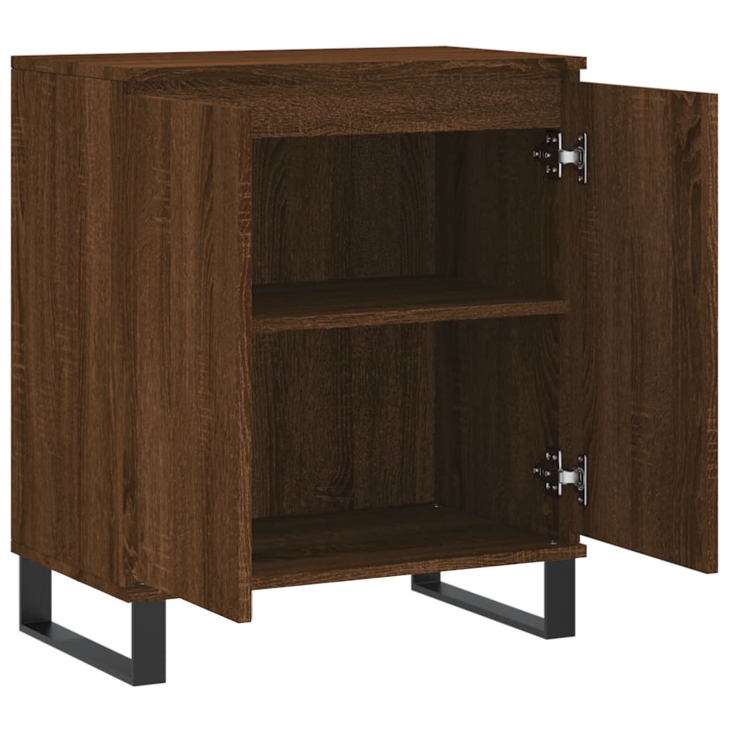 vidaXL Sideboard Braun Eichen-Optik 60x35x70 cm Holzwerkstoff