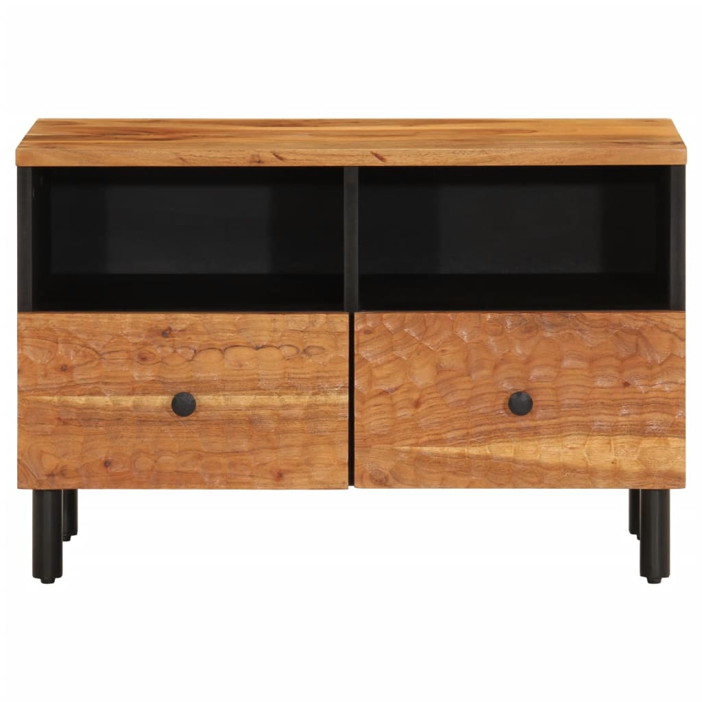 vidaXL TV-Schrank 70x33x46 cm Massivholz Akazie