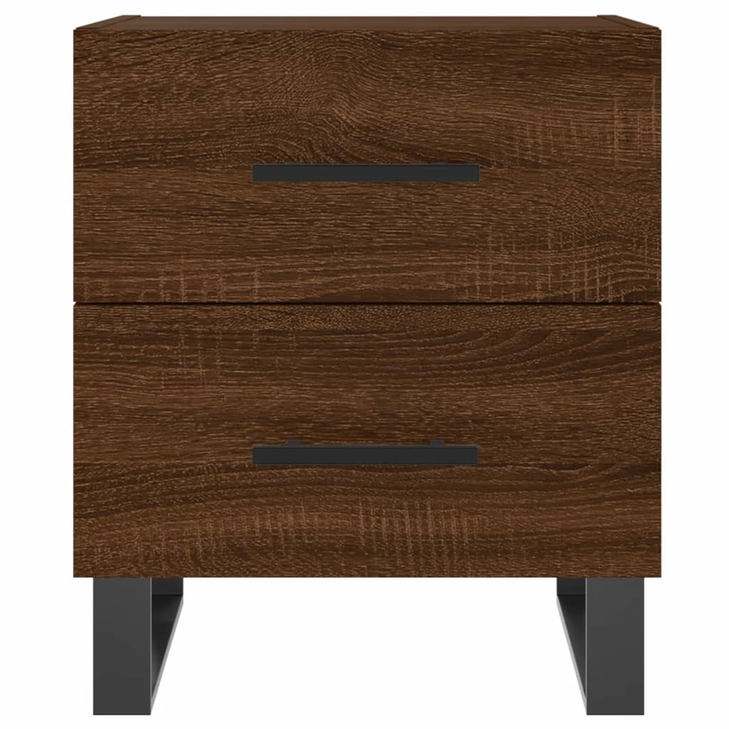 vidaXL Nachttisch Braune Eiche 40x35x47,5 cm Holzwerkstoff