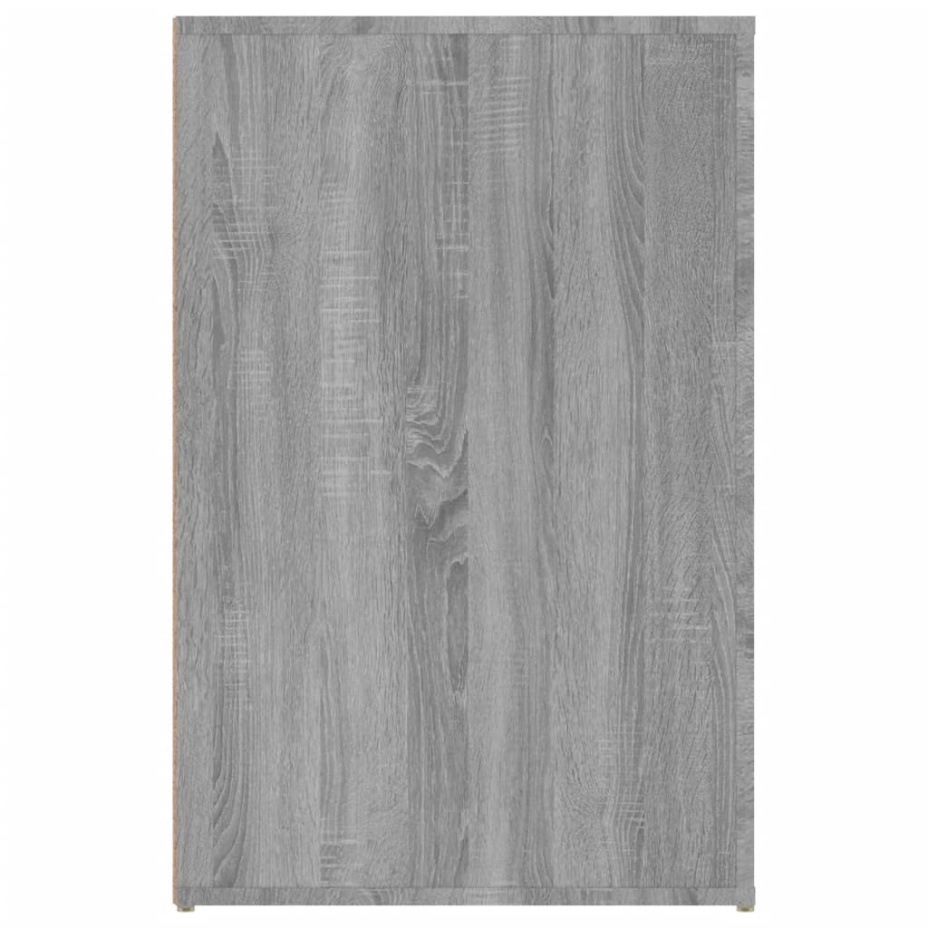 vidaXL Schreibtisch Grau Sonoma 100x49x75 cm Holzwerkstoff