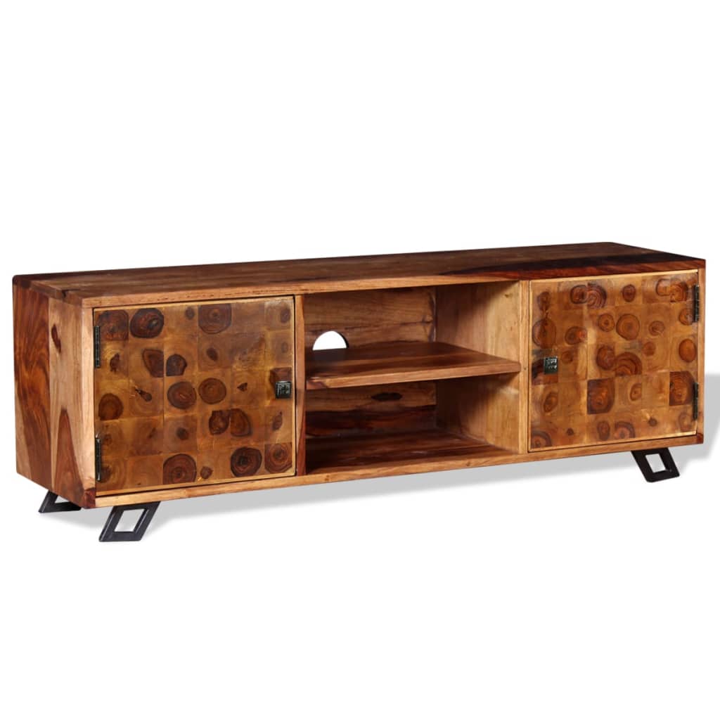 VidaXL TV-Schrank Massivholz Palisander 120x30x40 cm