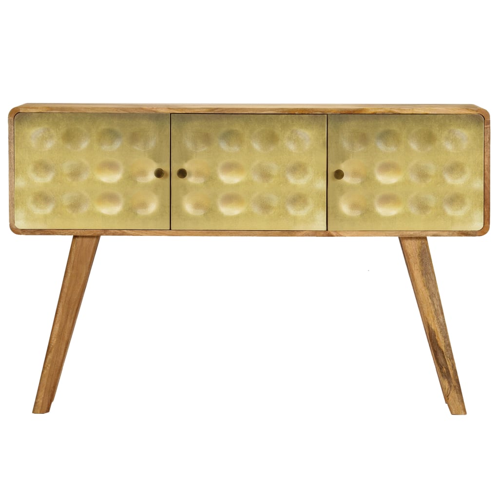 vidaXL Sideboard Massivholz Mango 120x30x80 cm