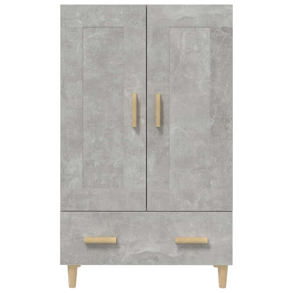 vidaXL Highboard Betongrau 70x31x115 cm Holzwerkstoff