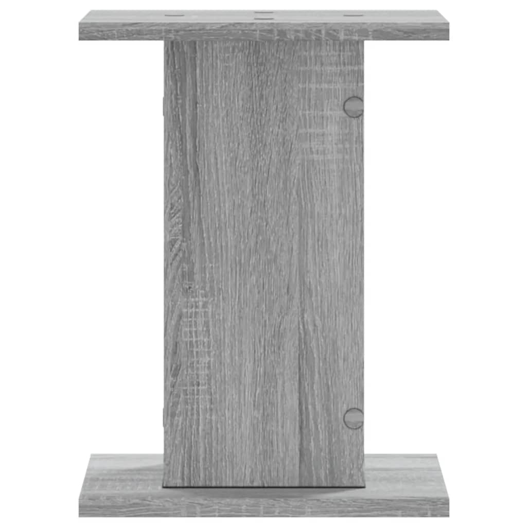 vidaXL Pflanzenständer 2 Stk. Grau Sonoma 30x30x40 cm Holzwerkstoff