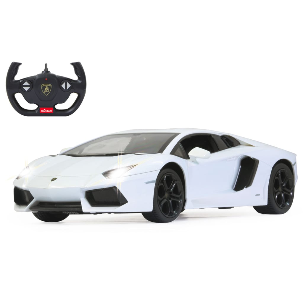 JAMARA Ferngesteuerter Rennwagen Lamborghini Aventador 1:14 Weiß