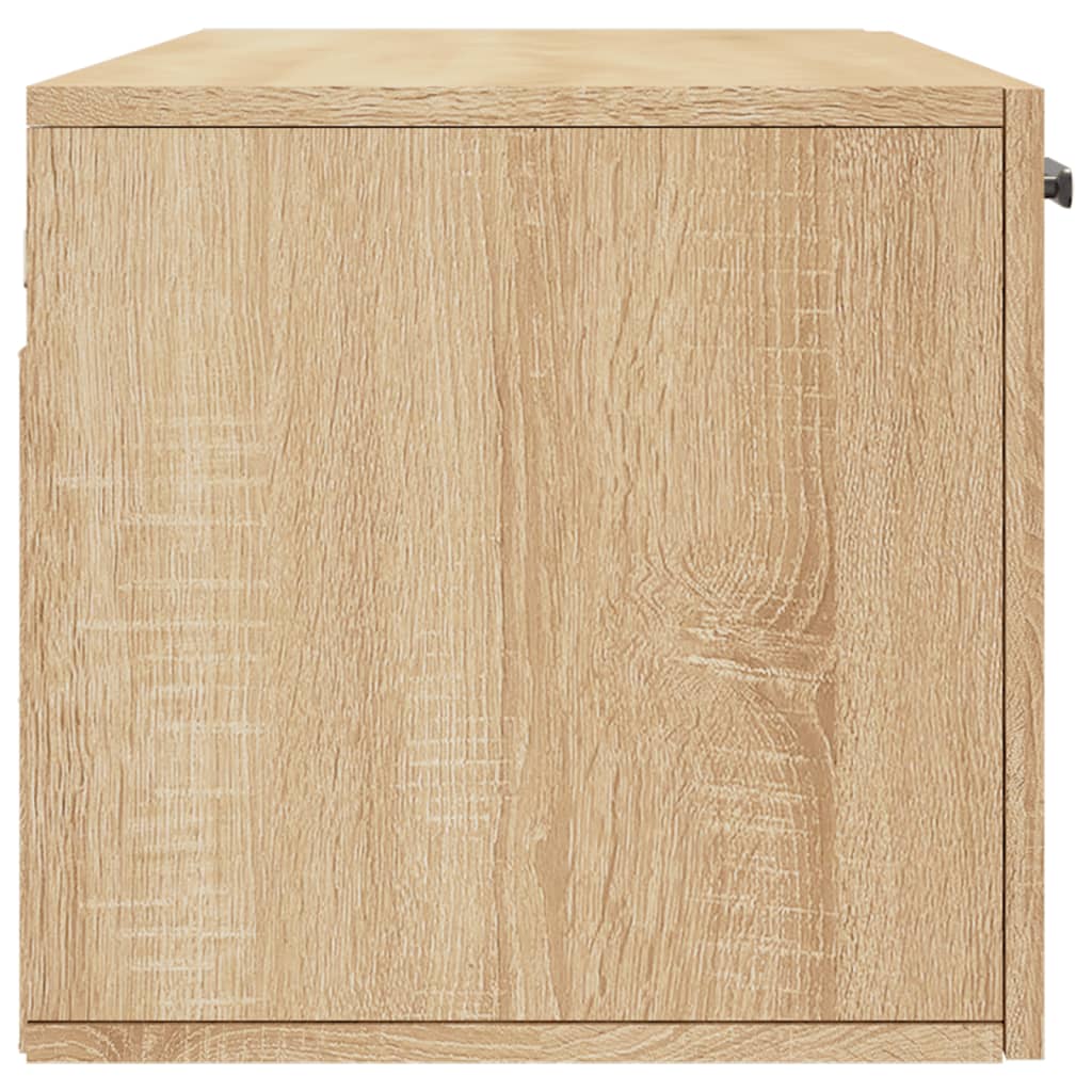 vidaXL Wandschrank Sonoma-Eiche 100x36,5x35 cm Holzwerkstoff