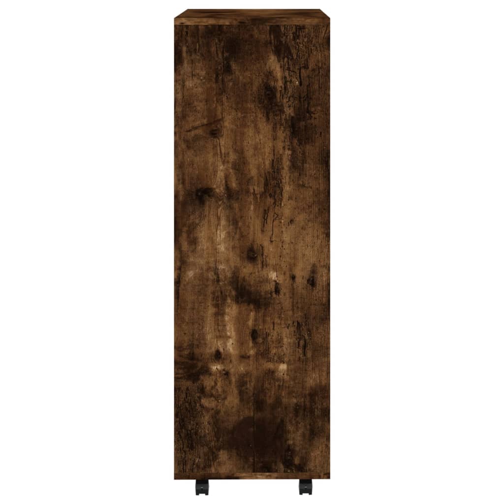 vidaXL Kleiderschrank Räuchereiche 80x40x110 cm Holzwerkstoff