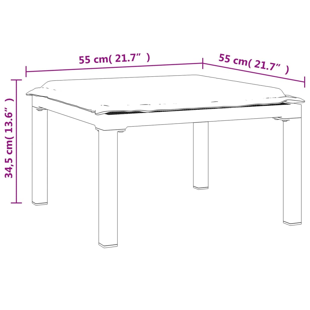 vidaXL 8-tlg. Garten-Lounge-Set Schwarz und Grau Poly Rattan