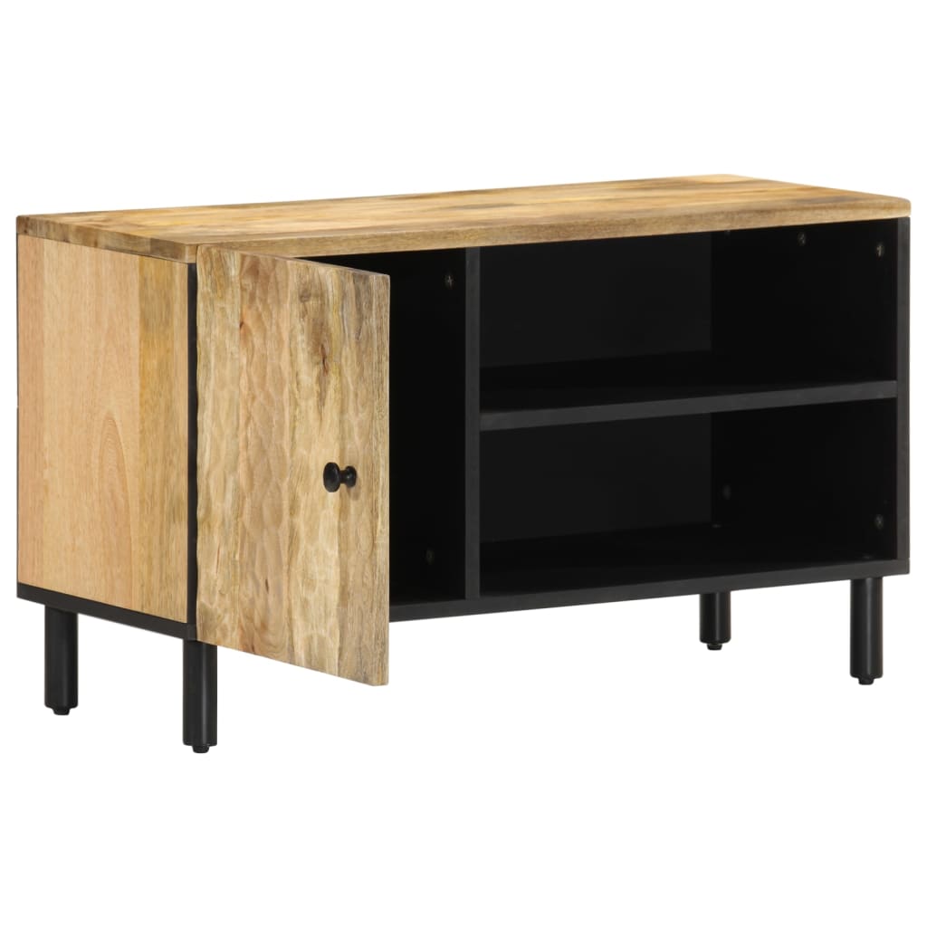 vidaXL TV-Schrank 80x31x46 cm Massivholz Mango