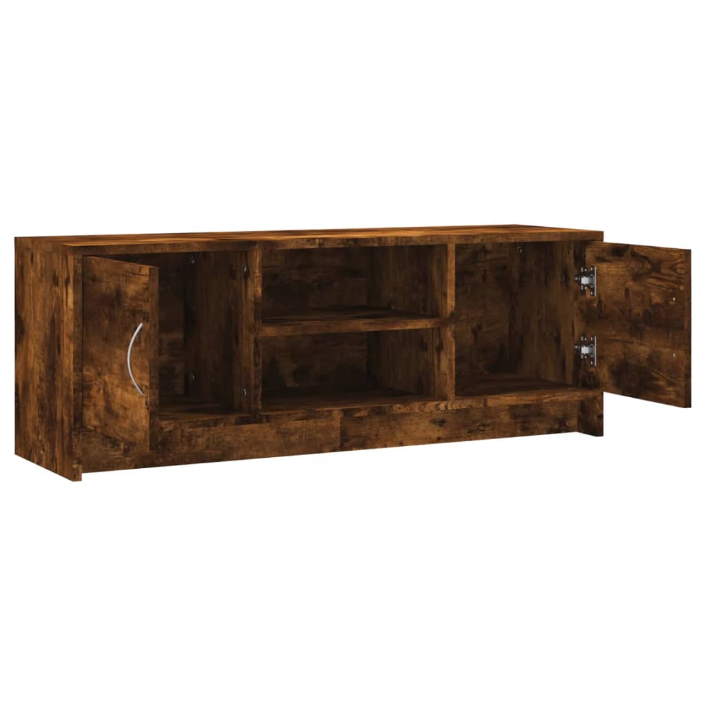 vidaXL TV-Schrank Räuchereiche 102x30x37,5 cm Holzwerkstoff