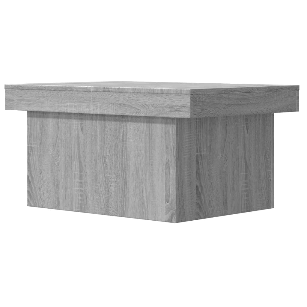 vidaXL Couchtisch Grau Sonoma 100x55x40 cm Holzwerkstoff