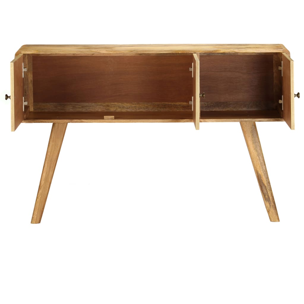 vidaXL Sideboard Massivholz Mango 120x30x80 cm