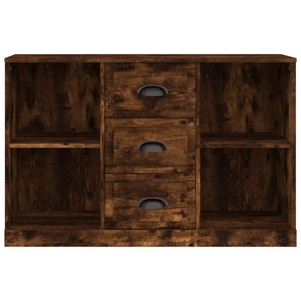 vidaXL Sideboard Räuchereiche 104,5x35,5x67,5 cm Holzwerkstoff