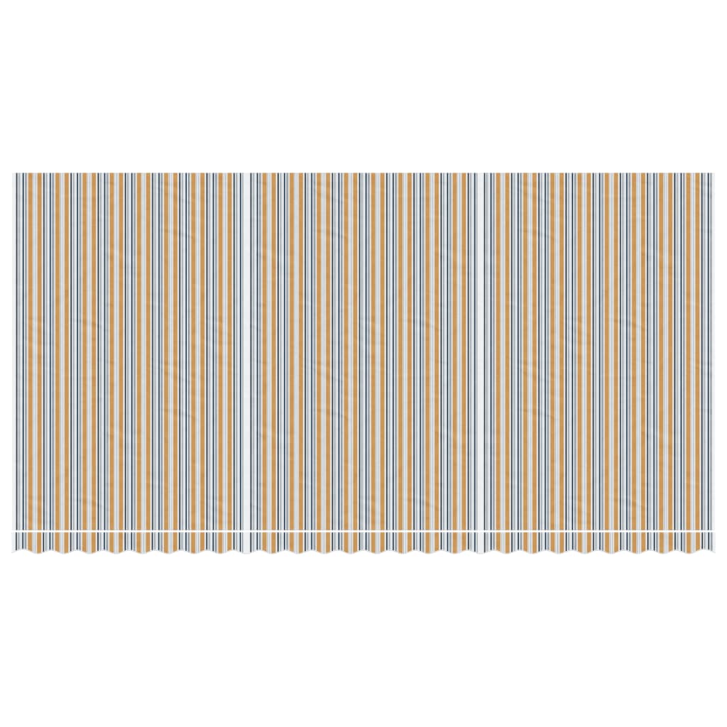 vidaXL Markisenbespannung Mehrfarbig Gestreift 6x3 m