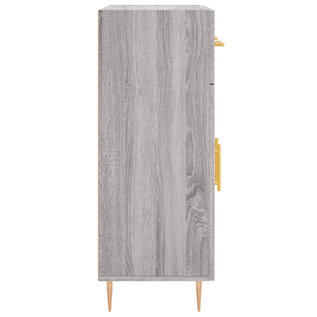 vidaXL Sideboard Grau Sonoma 69,5x34x90 cm Holzwerkstoff